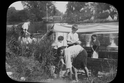 1918 Cubs up-river camp